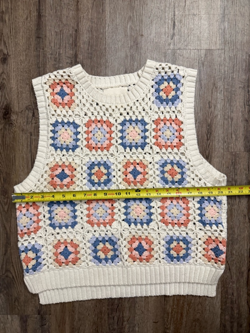Lucky Brand • Crochet Geo Sweater Tank - Picture 7 of 15